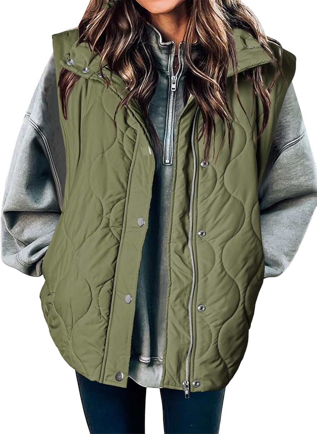 Aileen – Quilted Puffer Vest for Women