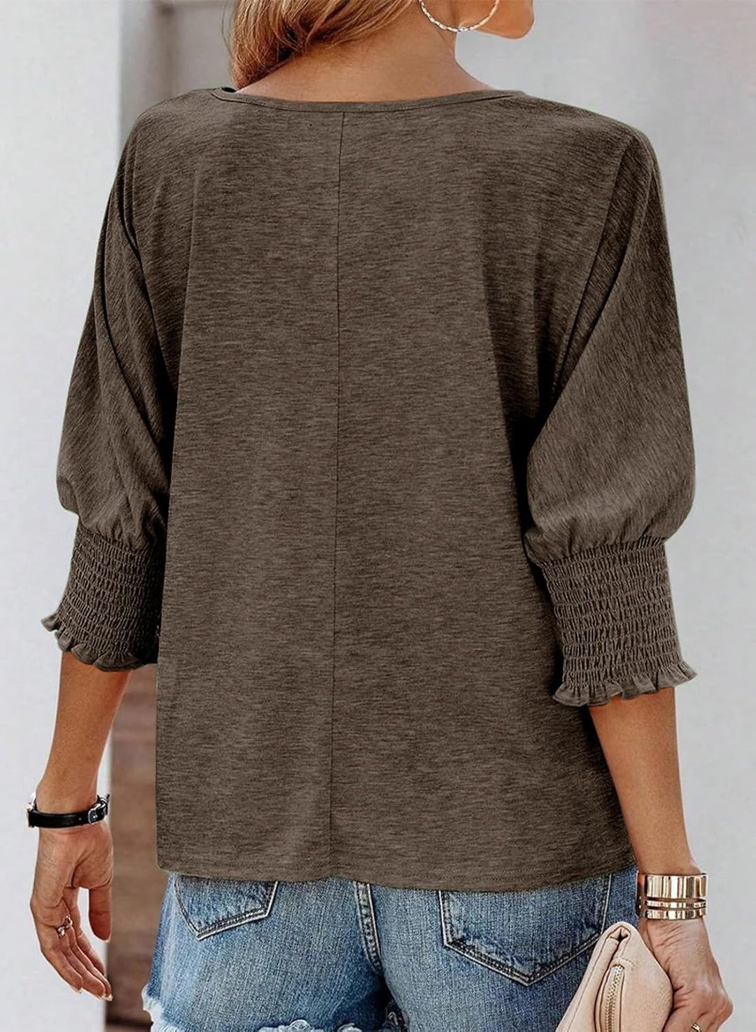 Graciela – Stylish 3/4 Sleeve Casual Top for Women