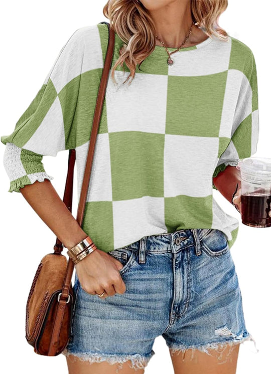 Graciela – Stylish 3/4 Sleeve Casual Top for Women