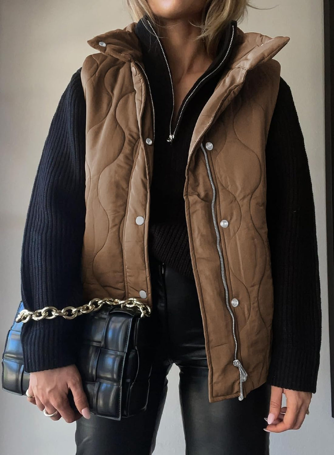 Aileen – Quilted Puffer Vest for Women