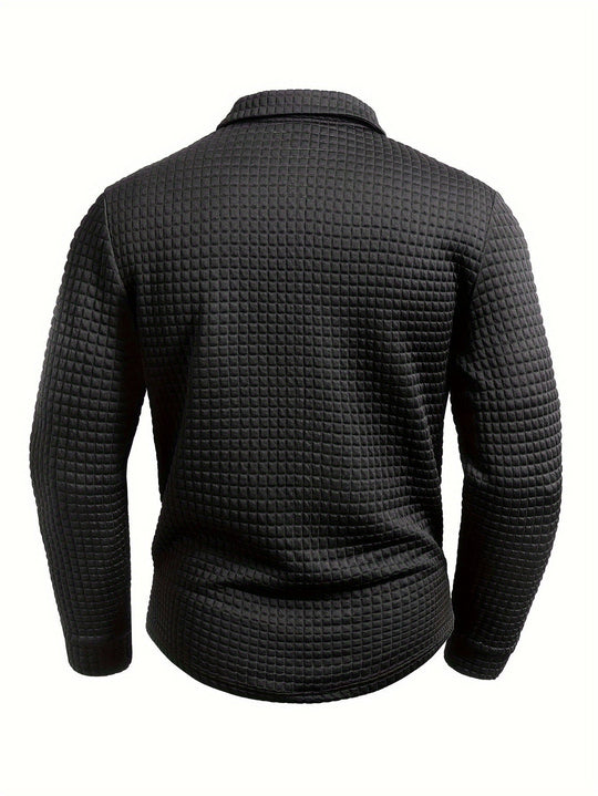 Enrique – Long-Sleeve Polo Shirt for Men
