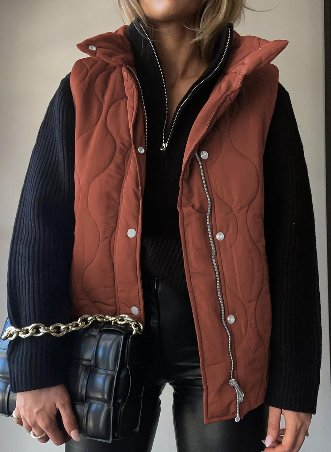 Aileen – Quilted Puffer Vest for Women