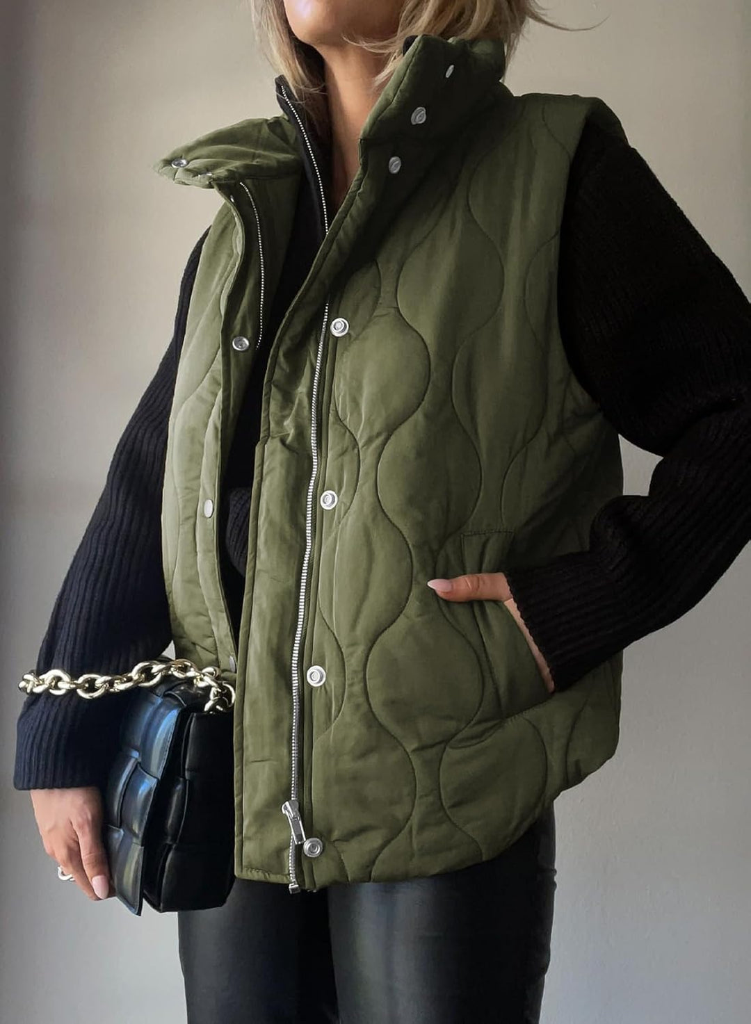 Aileen – Quilted Puffer Vest for Women