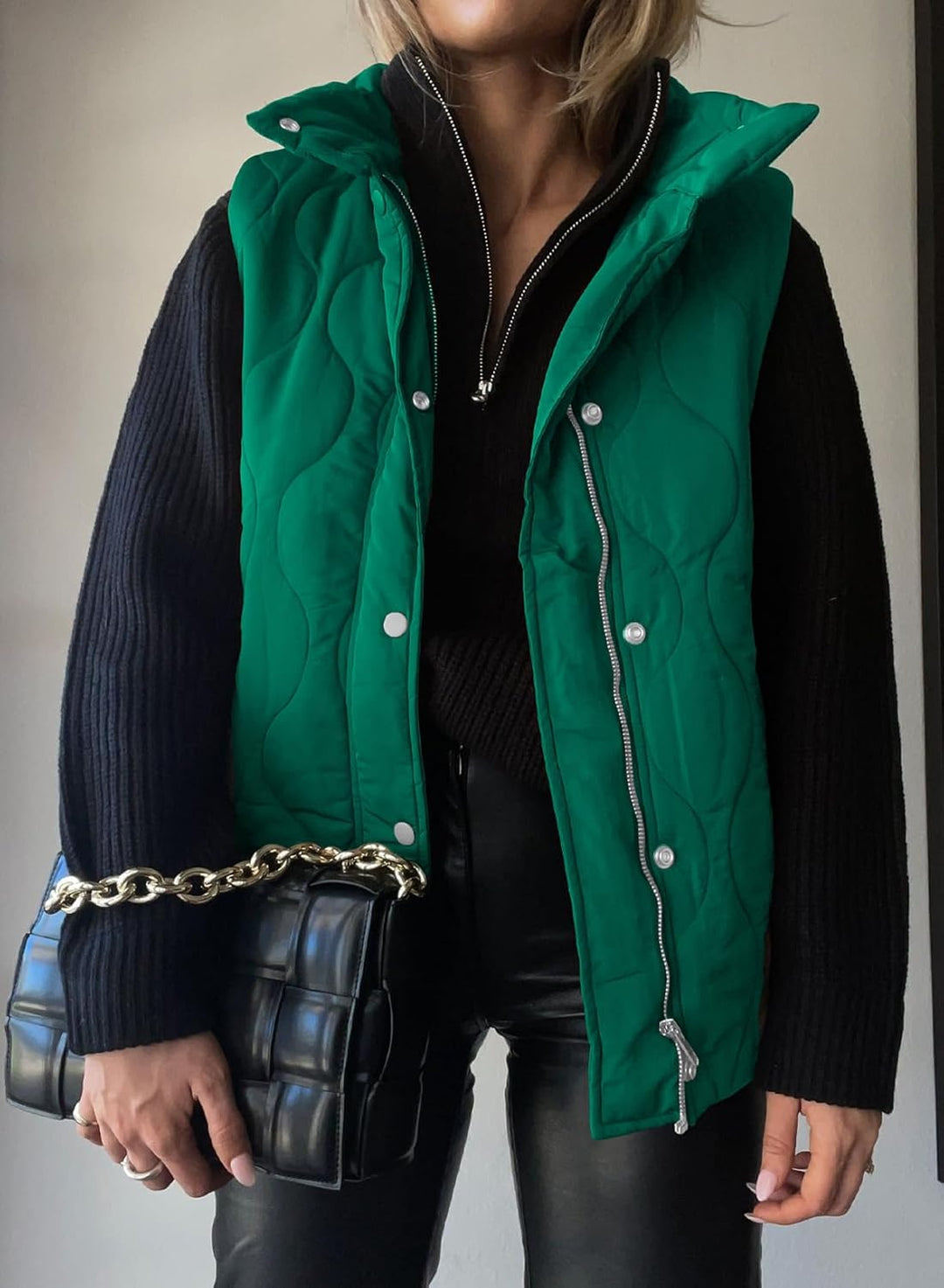 Aileen – Quilted Puffer Vest for Women