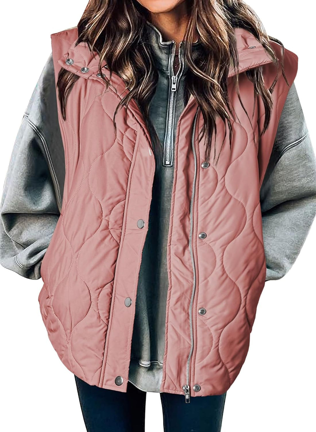 Aileen – Quilted Puffer Vest for Women