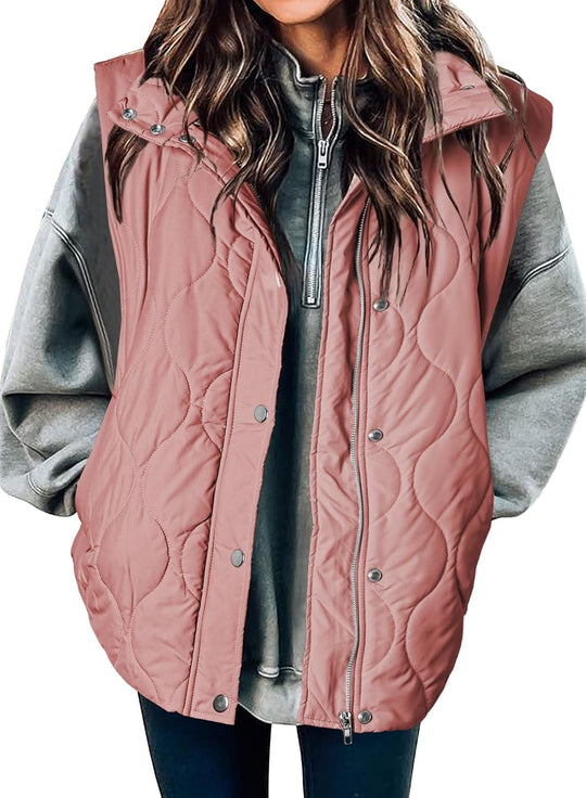 Aileen – Quilted Puffer Vest for Women