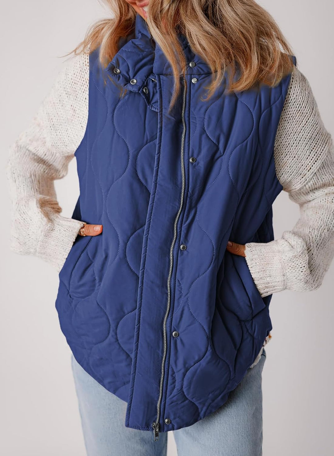 Aileen – Quilted Puffer Vest for Women