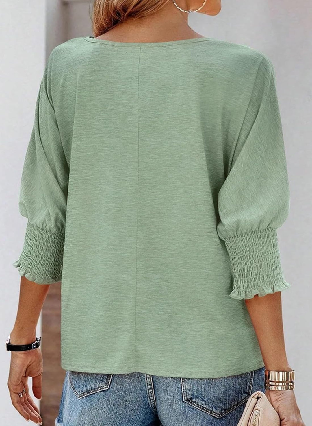 Graciela – Stylish 3/4 Sleeve Casual Top for Women