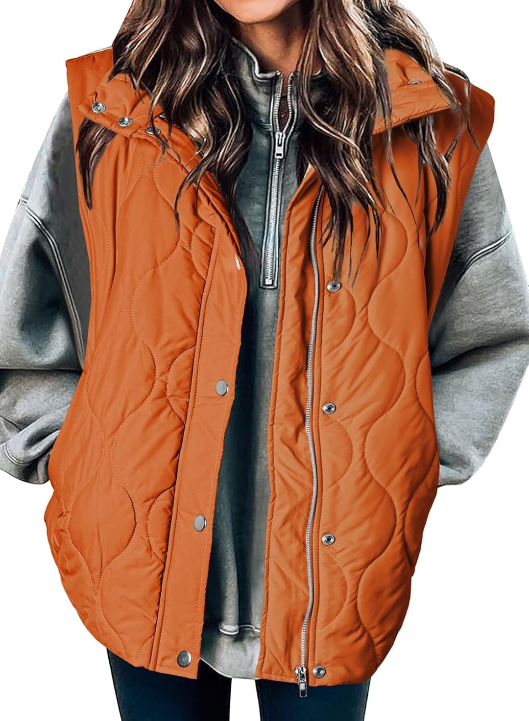 Aileen – Quilted Puffer Vest for Women