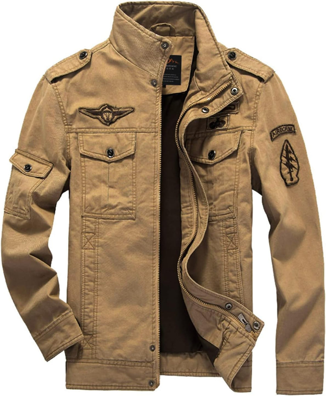 Magnus – Military-Style Utility Jacket for Men