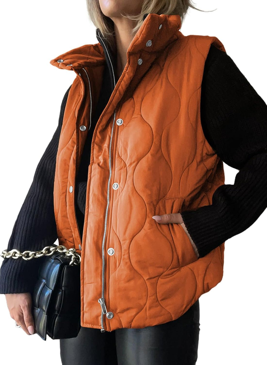 Aileen – Quilted Puffer Vest for Women