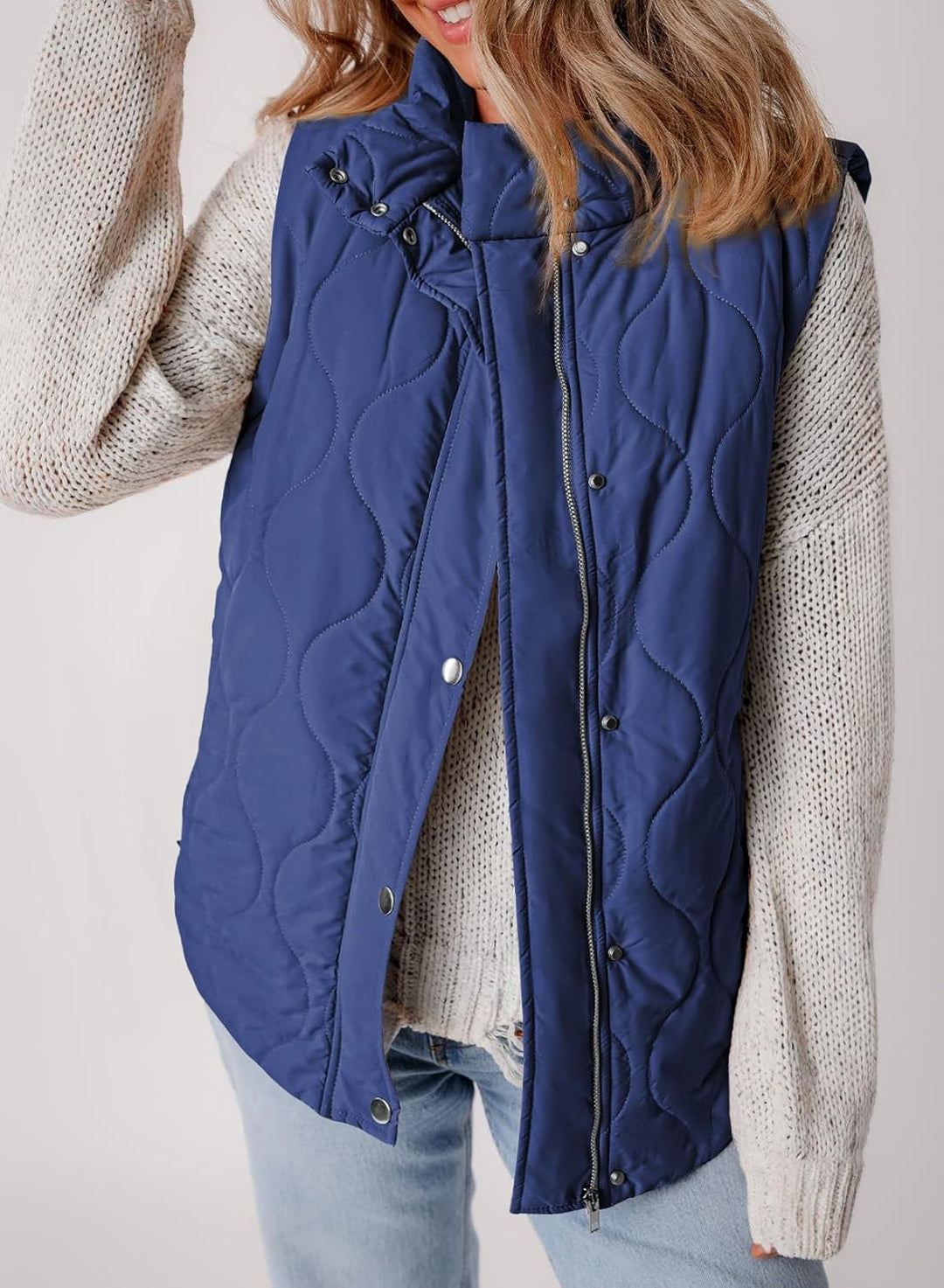 Aileen – Quilted Puffer Vest for Women
