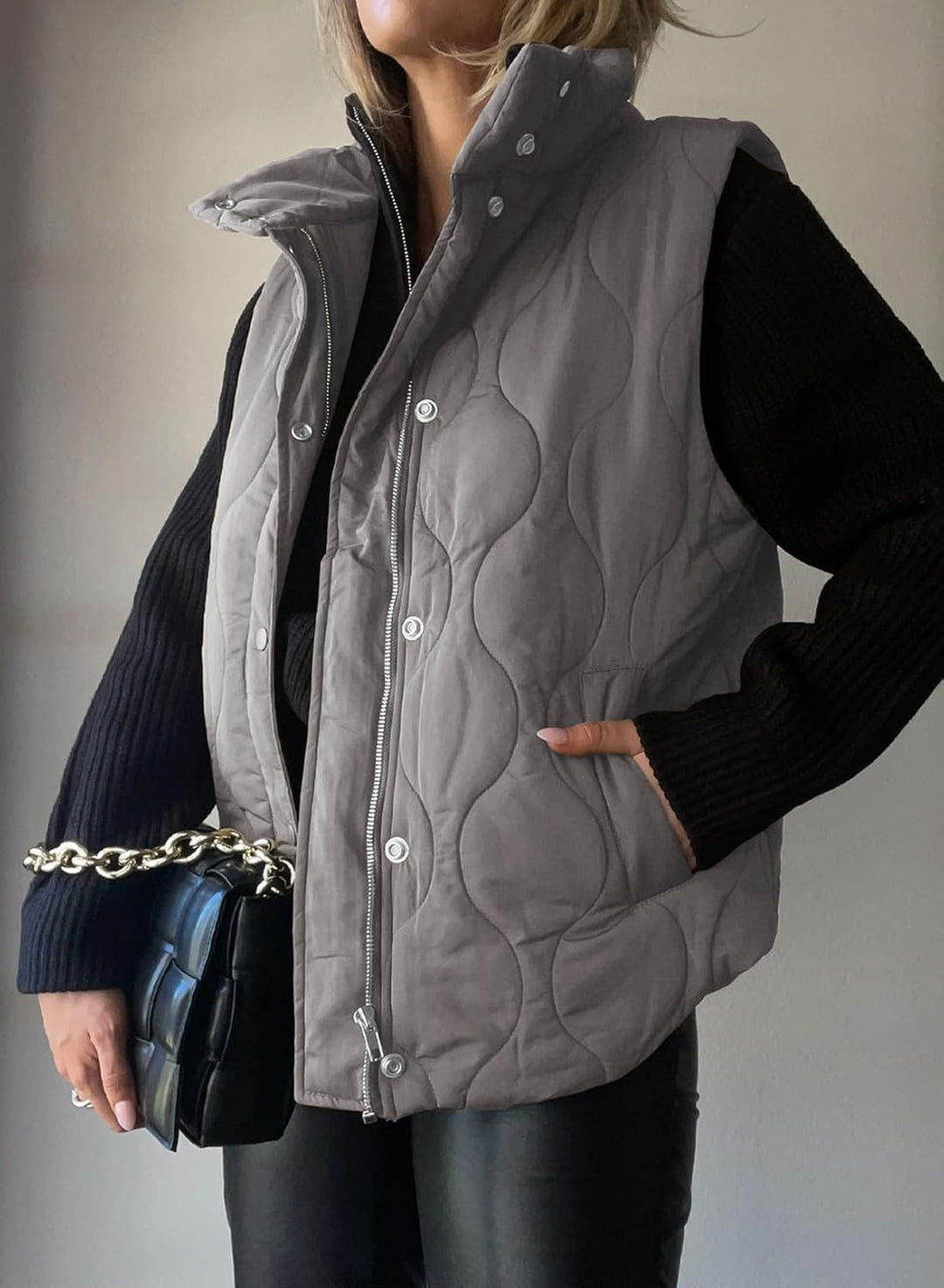 Aileen – Quilted Puffer Vest for Women