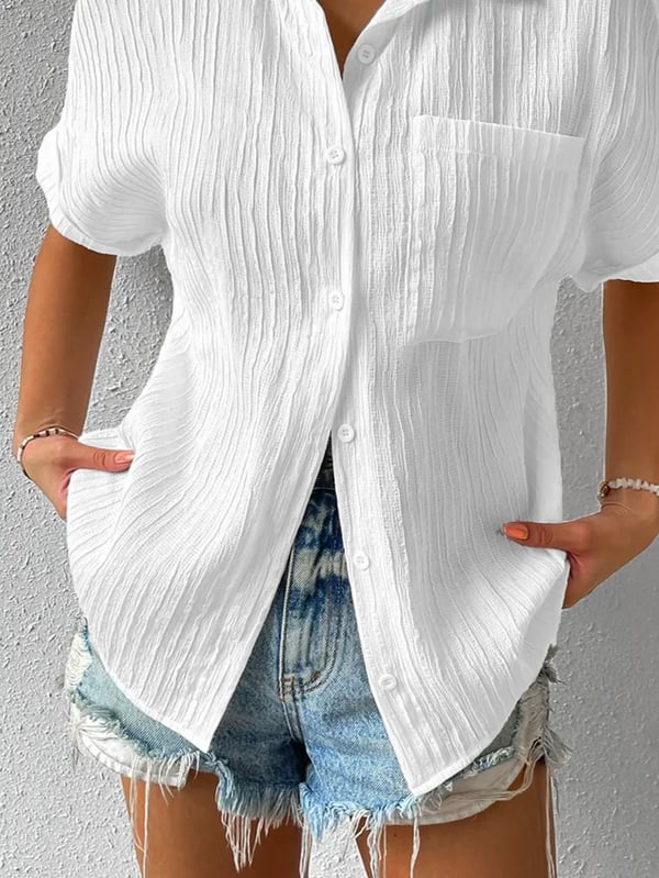 Mirae – Textured Breeze Summer Shirt
