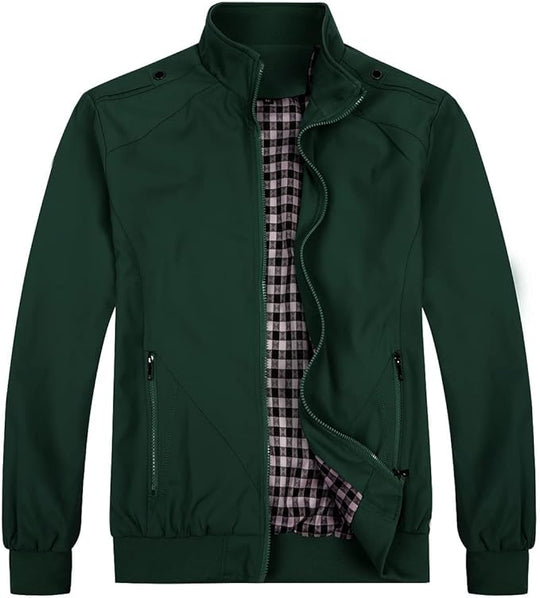 Miko – Lightweight Stand Collar Jacket for Men