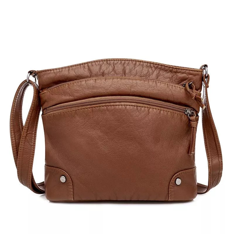 Andrea – Luxury Everyday Shoulder Bag in Premium Leather