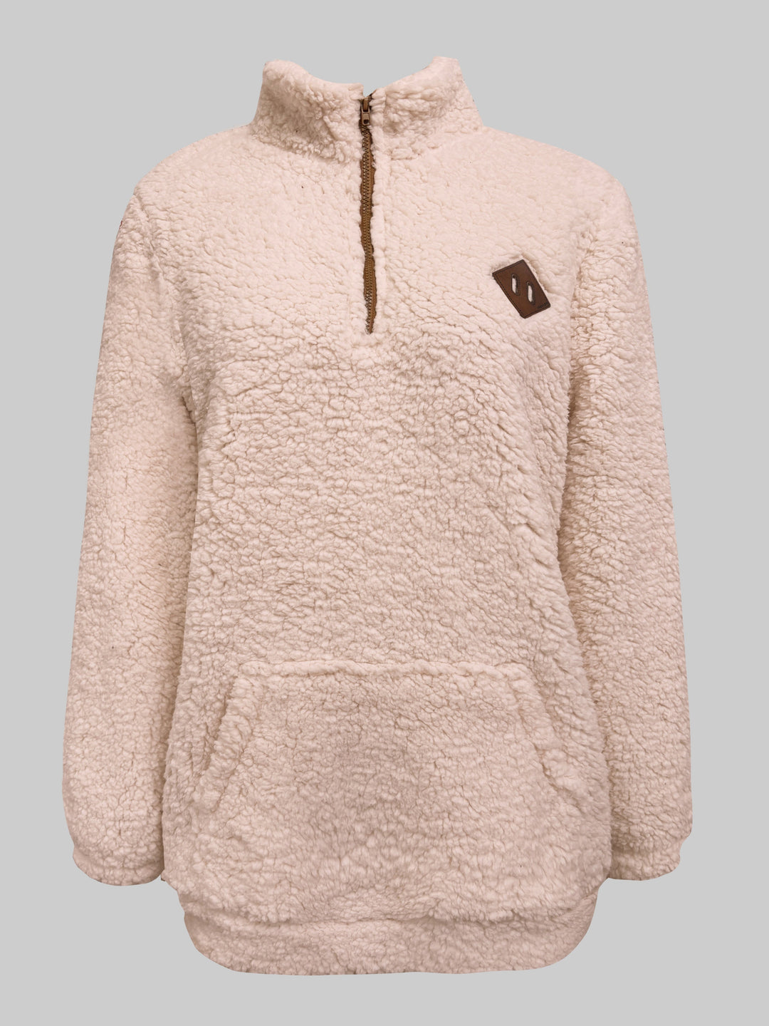 Farima – Plush Sherpa Pullover for Women