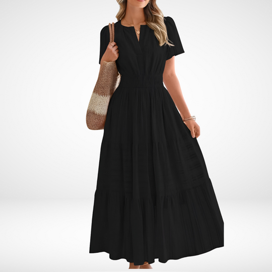 Clara | Golden Bloom Dress