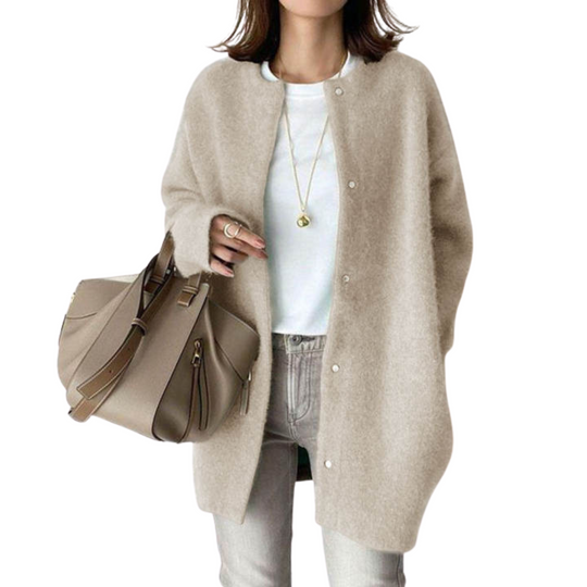 Liane – Cozy Knit Button-Up Cardigan for Women