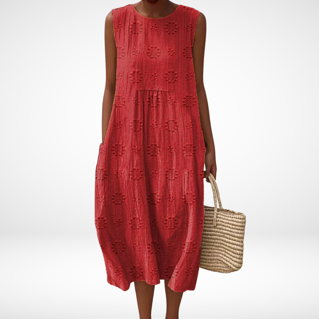 Solene | Sea Mist Dress