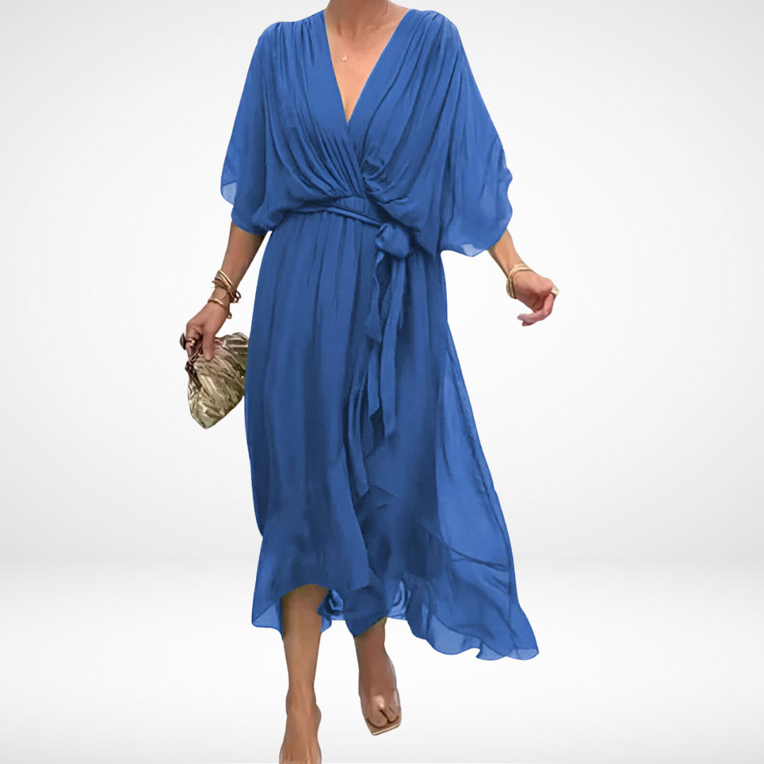 Vivienne | Wrap Bloom Dress