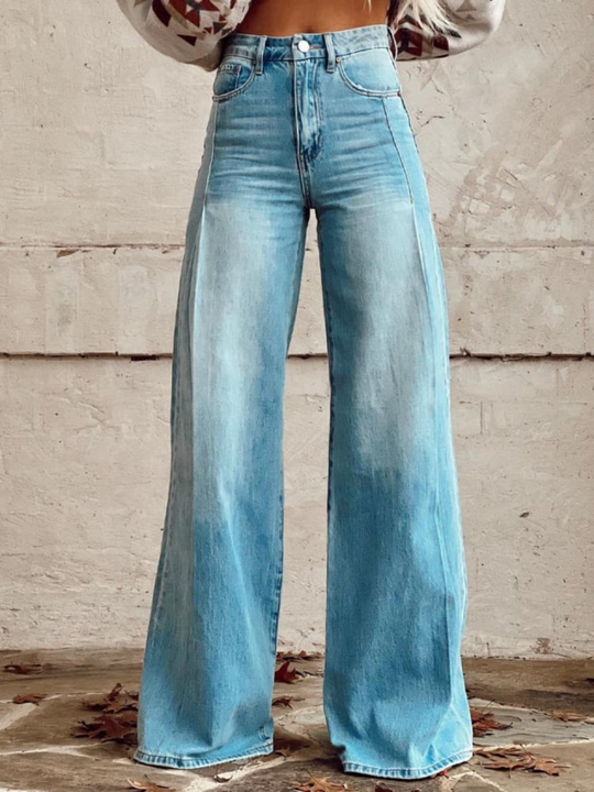 Naarah - Classic Wide-Leg Denim for Women