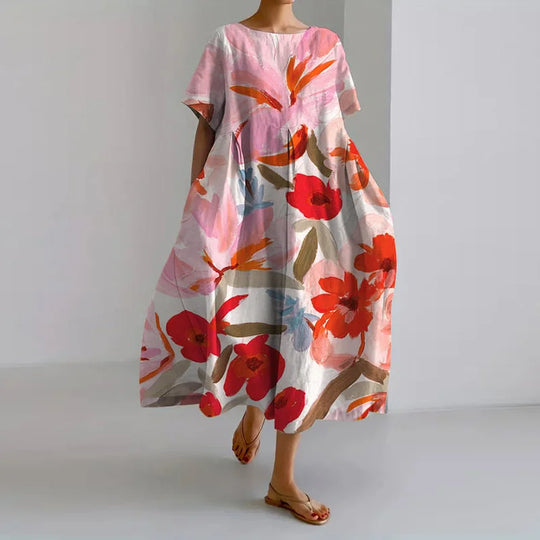 Freja – Summer Dress with Flattering Cut and Free Movement