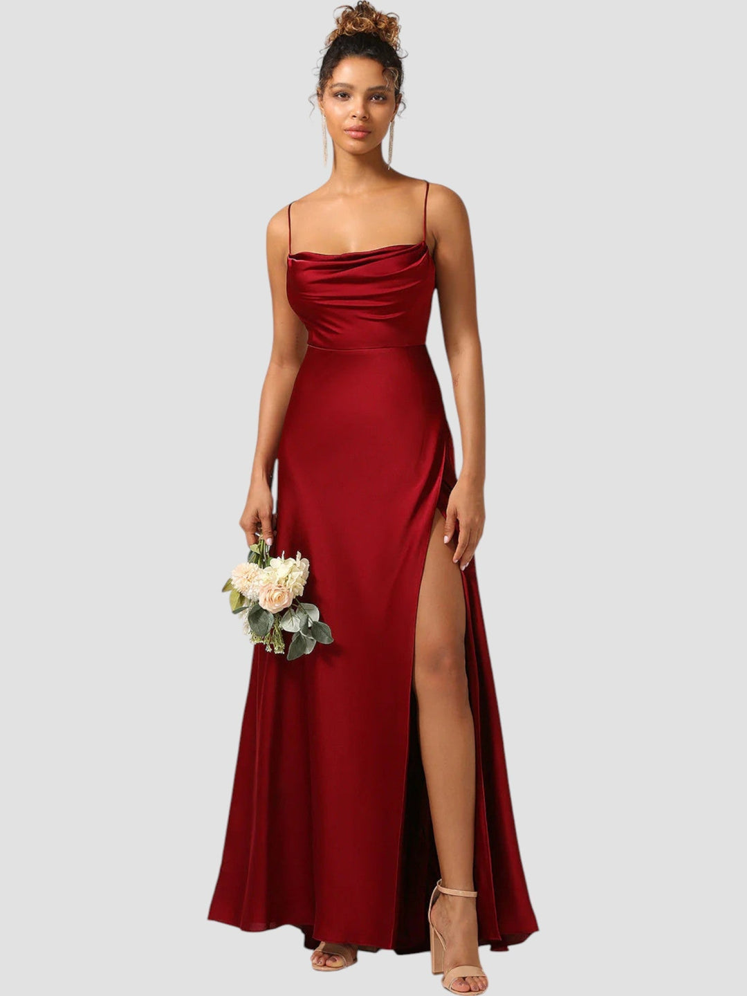Alexie – Satin Evening Gown for Women