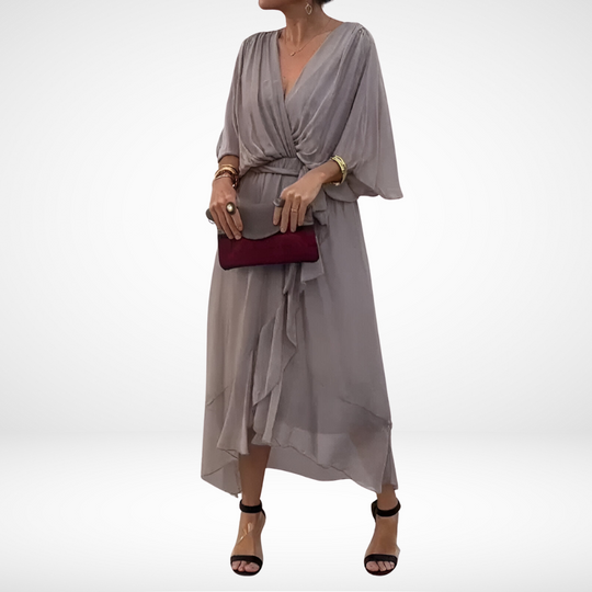 Vivienne | Wrap Bloom Dress