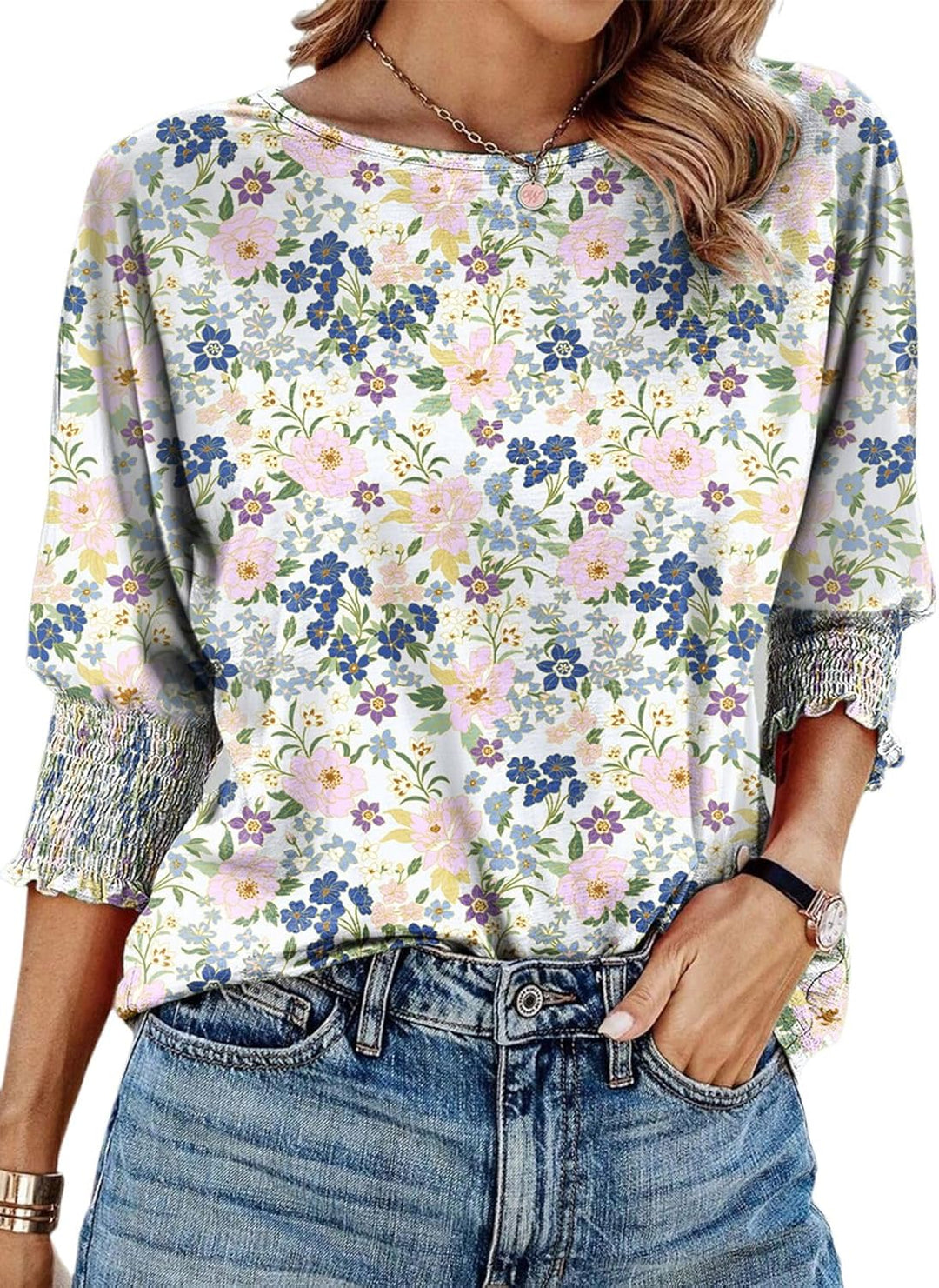 Graciela – Stylish 3/4 Sleeve Casual Top for Women