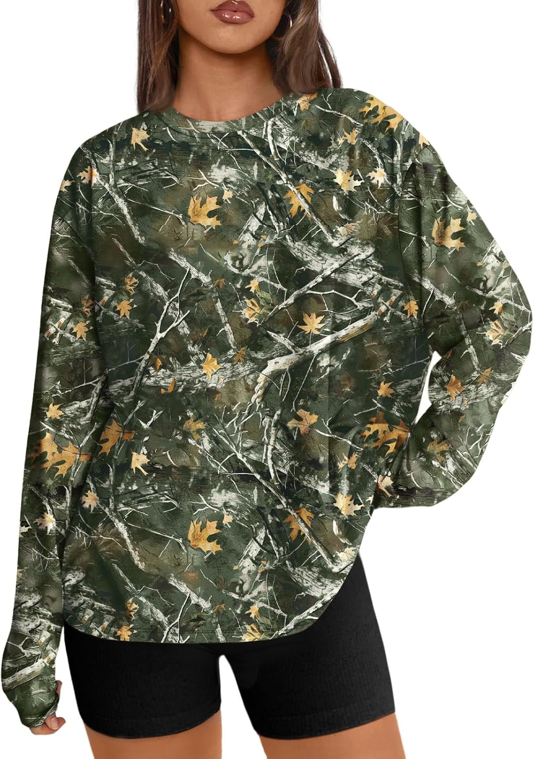 Maddy – Oversized Long-Sleeve Casual Top for Women