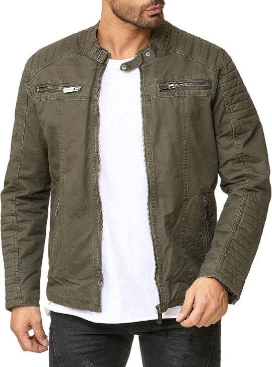 Roland – Quilted Cotton Casual Jacket for Men
