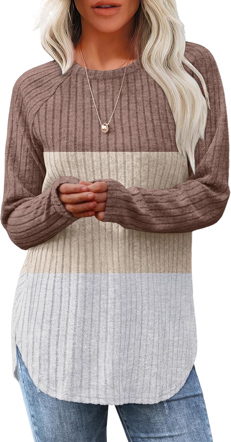 Jillian – Cozy Long-Sleeve Knit Top for Women