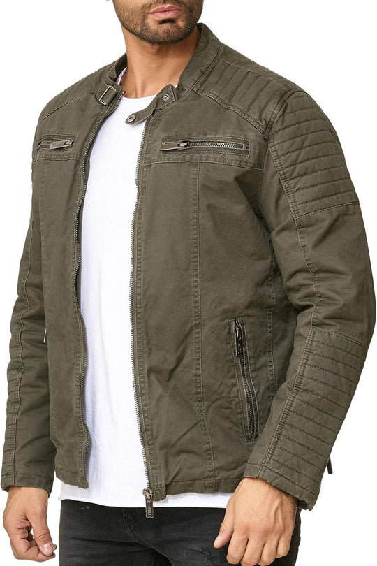 Roland – Quilted Cotton Casual Jacket for Men