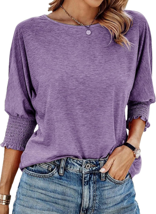 Graciela – Stylish 3/4 Sleeve Casual Top for Women