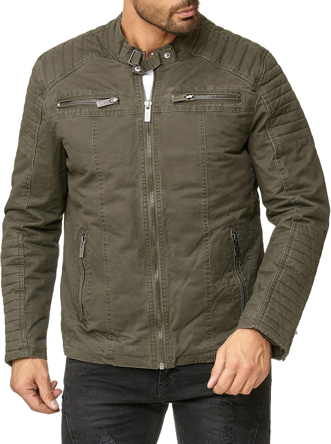 Roland – Quilted Cotton Casual Jacket for Men