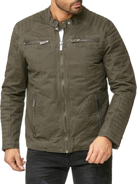 Roland – Quilted Cotton Casual Jacket for Men