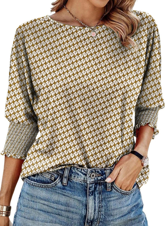 Graciela – Stylish 3/4 Sleeve Casual Top for Women