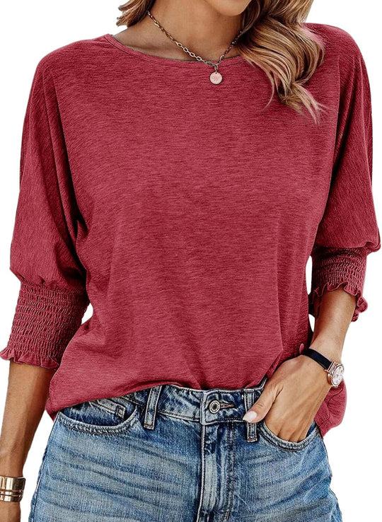 Graciela – Stylish 3/4 Sleeve Casual Top for Women