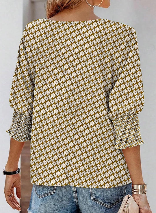 Graciela – Stylish 3/4 Sleeve Casual Top for Women