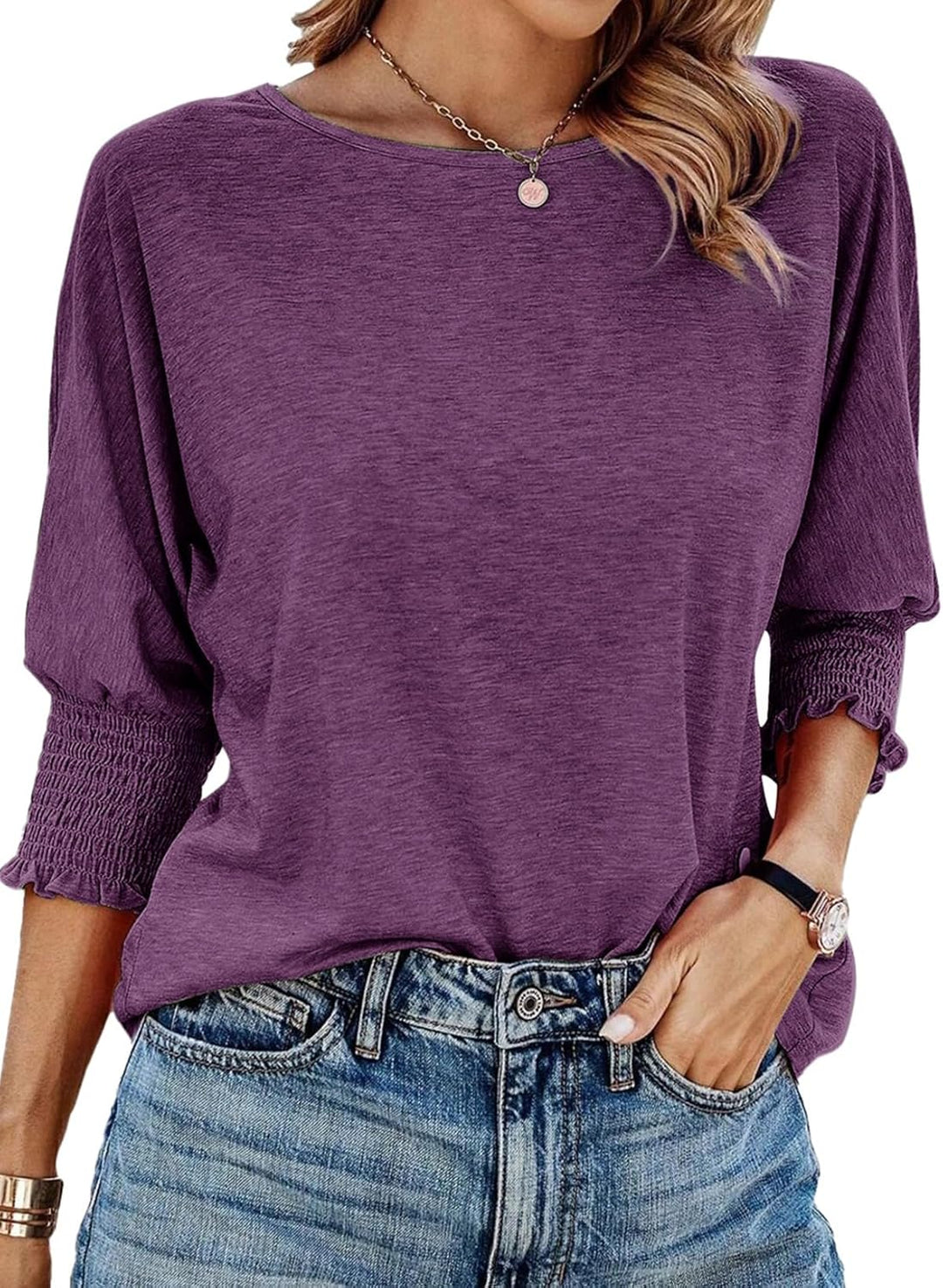 Graciela – Stylish 3/4 Sleeve Casual Top for Women