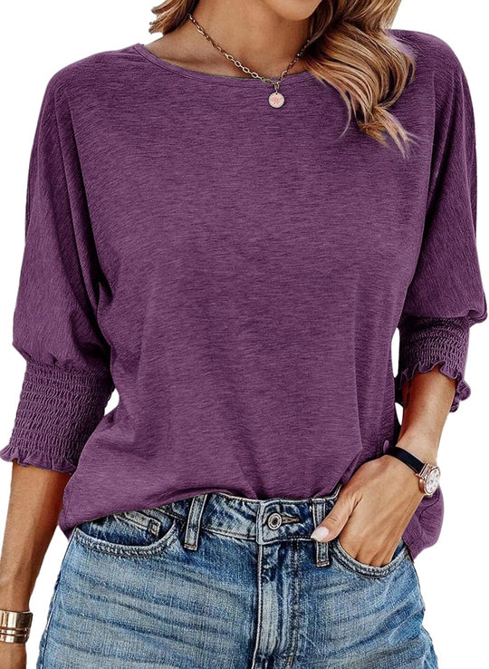 Graciela – Stylish 3/4 Sleeve Casual Top for Women