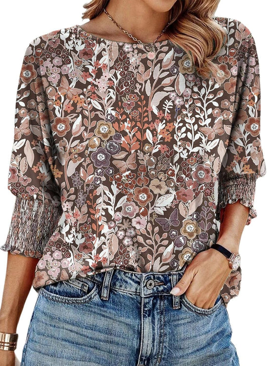 Graciela – Stylish 3/4 Sleeve Casual Top for Women