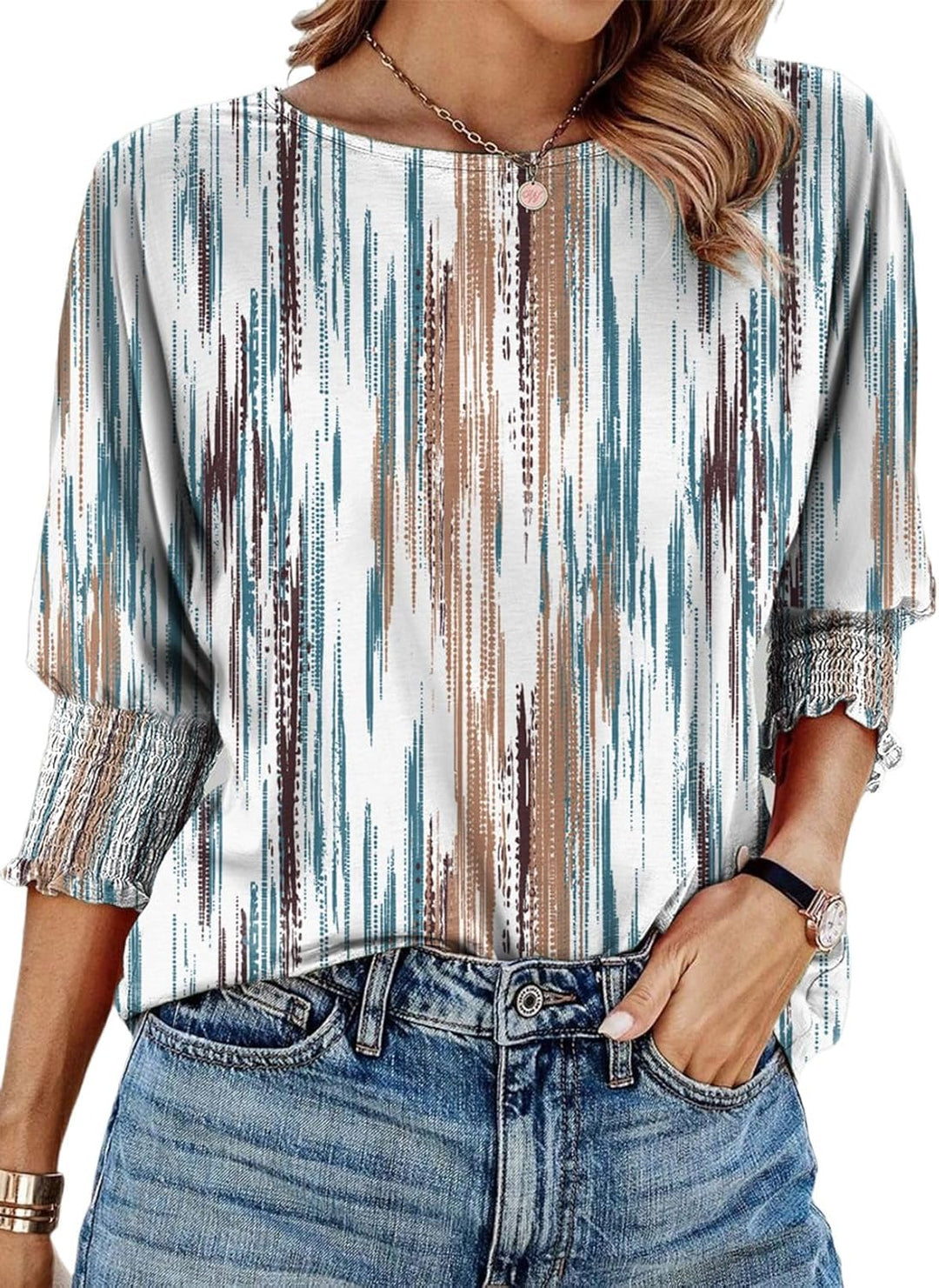 Graciela – Stylish 3/4 Sleeve Casual Top for Women
