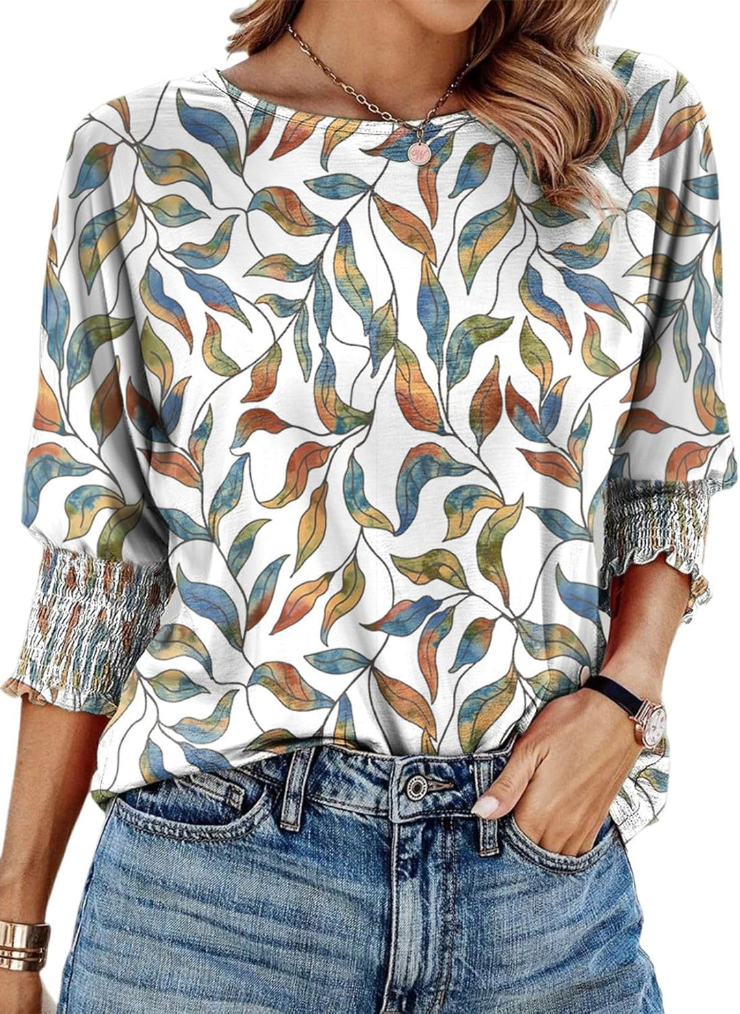 Graciela – Stylish 3/4 Sleeve Casual Top for Women