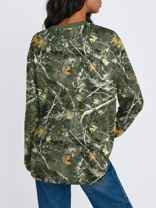 Maddy – Oversized Long-Sleeve Casual Top for Women