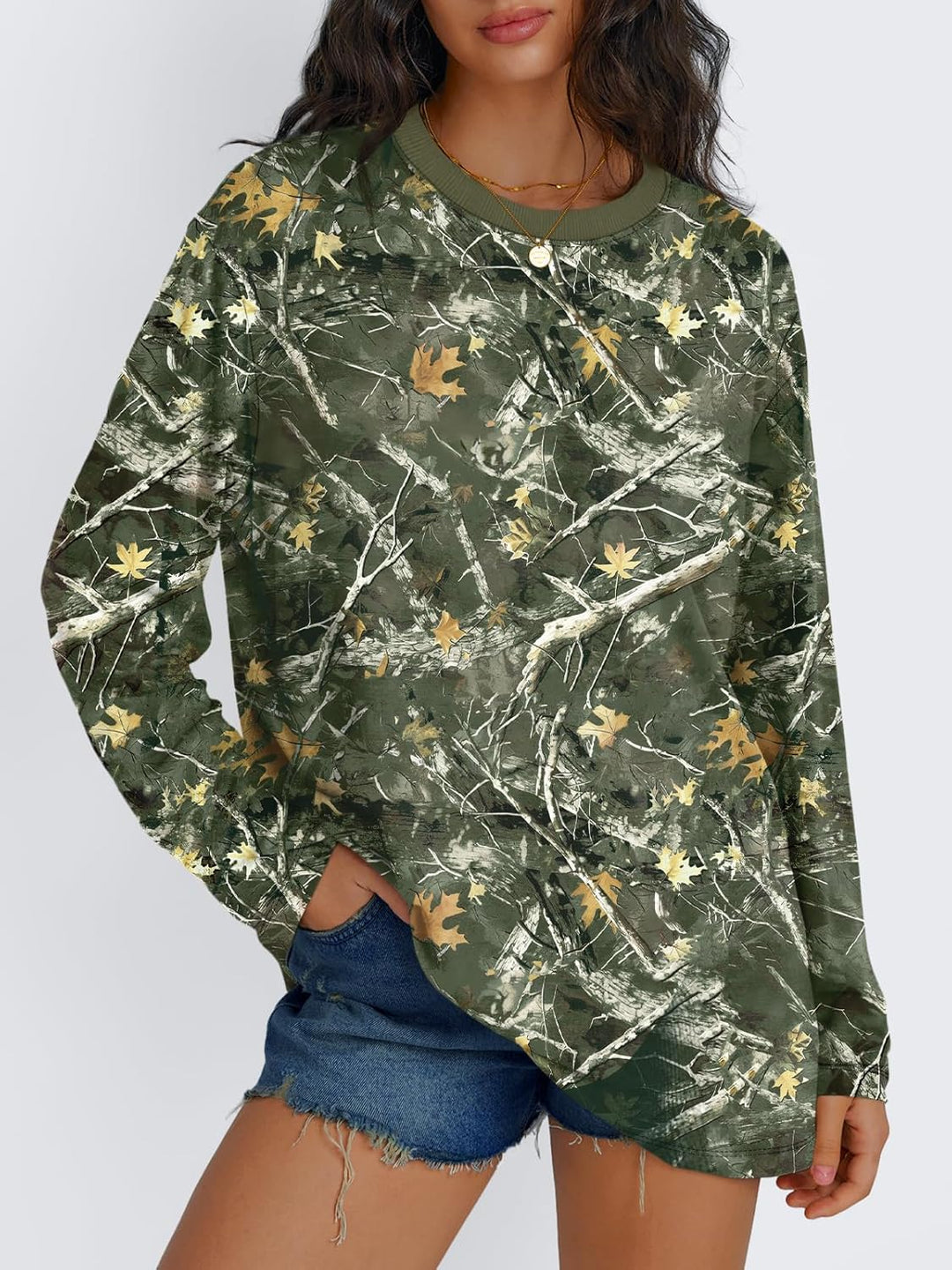 Maddy – Oversized Long-Sleeve Casual Top for Women