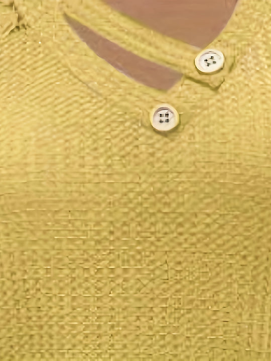 Elise – Lace Button Detail Summer Blouse for Women
