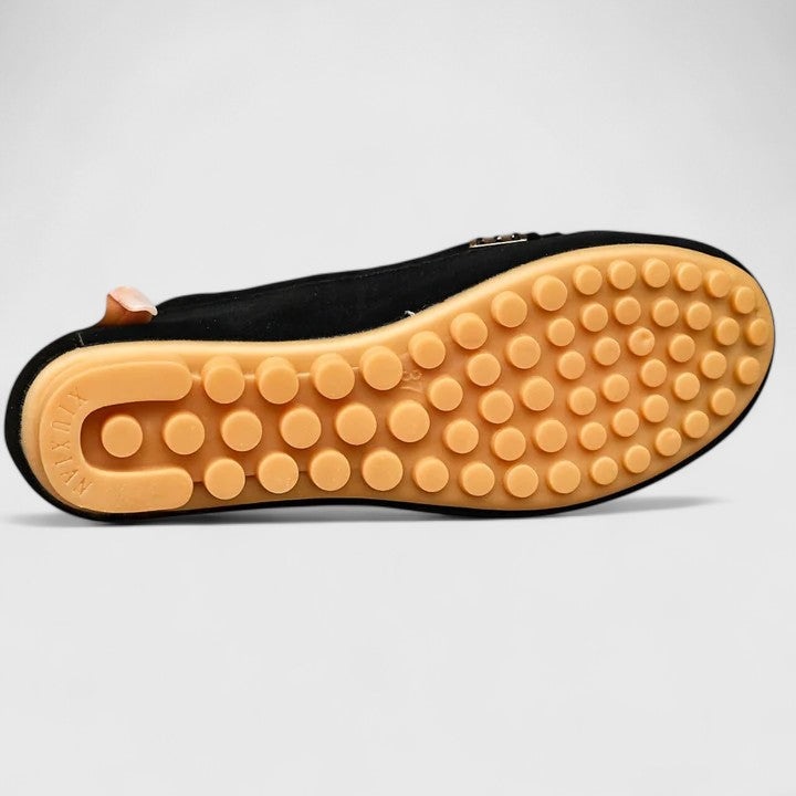 Alvanna – Soft Suede Moccasin Loafers for Women