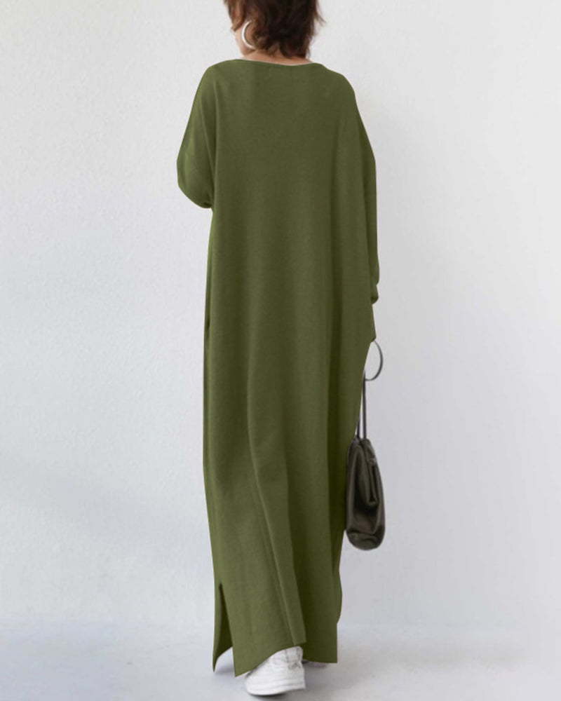 Ronda – Relaxed Oversized Maxi Dress for Women